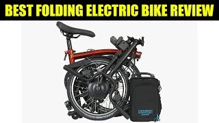 BROMPTON ELECTRIC C LINE EXPLORE FOLDING ELECTRIC BIKE REVIEW [upl. by Millian]