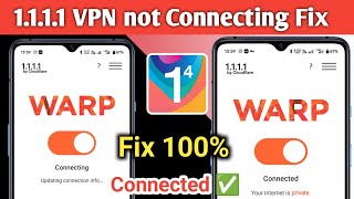 how to fix 1111 vpn not connecting 1111 vpn updating connection info problem  1111 vpn not working [upl. by Barnes]