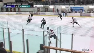 HJHL Finals on HNLiveca  Okotoks Bisons vs Sylvan Lake Wranglers Game 2 [upl. by Nanreik]