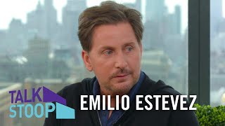 Emilio Estevez on Why He Didn’t Take The Sheen Last Name amp Mighty Ducks Popularity  Talk Stoop [upl. by Vachill]