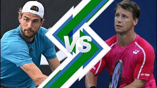 Maxime Cressy vs Ricardas Berankis  QUIMPER 2024 [upl. by Ahsiemal]