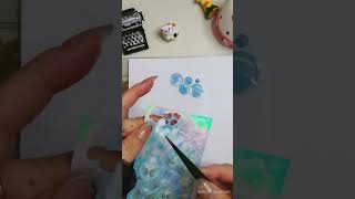 ✨Decorating Phone case 🛴Name 031 ASMR shorts phonecase asmr decoration scrapbookingideas [upl. by Mirelle]