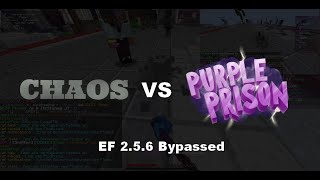 CRASHING PURPLEPRISONORG BIG SERVER  EF 256 CRASHED BY CHAOS [upl. by Cousin140]