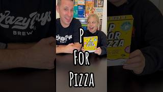 We’re playing P For Pizza ​⁠BigPotato familygamenight pizzaparty cardgames familyfun [upl. by Idnarb]