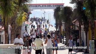 El muelle de Playa del Carmen [upl. by Georgette]