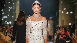 DolceampGabbana Fall Winter 201819 Womens SecretsampDiamonds Show [upl. by Posner884]