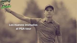 Los nuevos invitados al PGA Tour [upl. by Aliuqahs]