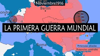 La Primera Guerra Mundial  Resumen en mapas [upl. by Nnylecyoj]