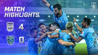 Highlights  Mumbai City FC 40 Kerala Blasters FC  MW 14 Hero ISL 202223 [upl. by Kcinom]