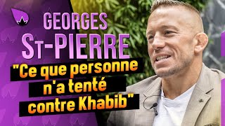 Georges StPierre linterview  son gameplan sil avait affronté Khabib [upl. by Gasparo]