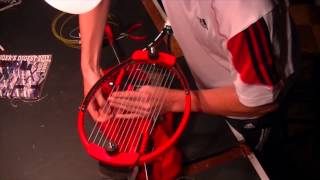 Intro to Tennis Stringing Using a Drop Weight [upl. by Oigimer]