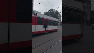 Ulmer Straßenbahn Wagennummer 17 Werkstattfahrt 2024 [upl. by Cyna]