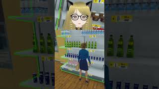 Supermarket Stakeout  omgitsgarry24 on Twitch vtuber vtuberclips [upl. by Novihs432]