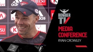 BTV Ryan Crowley Media Conference  March 23 2016 [upl. by Etnovad]