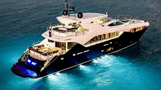 €69 Million Superyacht Tour  2013 Sunseeker 115 [upl. by Ahcsropal]