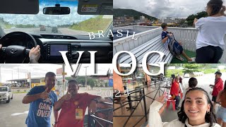 VLOG BRASIL 🇧🇷 Viajando 2 días en auto [upl. by Anaitsirk]