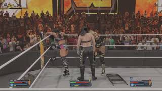 Nikkita Lyons vs Cora Jade vs Blair Davenport [upl. by Anglo]