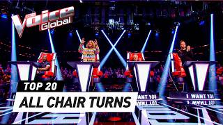 EXTRAORDINARY 4Chair Turn Blind Auditions on The Voice you MUST TO SEE [upl. by Ahsimat]