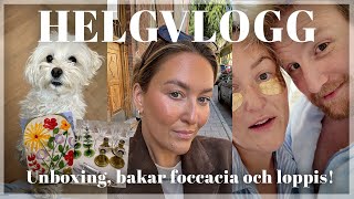 Beauty haul sminkning loppisfynd och bakning [upl. by Holmen910]