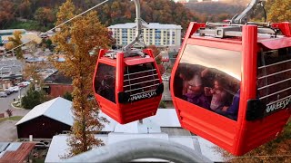 Anakeesta in Gatlinburg  Mountain Top Attraction  Ride Thru amp Tour of Sky Lift  Tree Canopy Walk [upl. by Naimed]