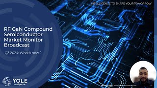 Yole Intelligence  RF GaN Compound Semiconductor Market Monitor Q3 2024  Broadcast [upl. by Dulcea236]