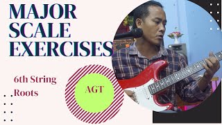 Major Scale Exercise [upl. by Htidra]