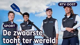 Vier vrouwen 50 roeien de Atlantische oceaan over  RTV Oost [upl. by Ahsai274]