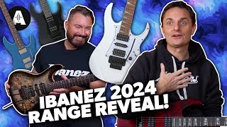 First Look at the New Ibanez 2024 Guitars [upl. by Danas]