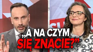 Potężna KŁÓTNIA w STUDIU Janusz Kowalski KONTRA Klaudia Jachira [upl. by Sutniuq]