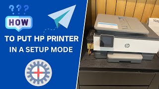 How to put hp printer in setup mode [upl. by Maddox]