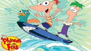 Phineas And Ferb Theme Song 1 Hour Loop [upl. by Adnelg]