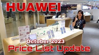 HUAWEI Price List Update October 2023 Huawei Nova Y71  Nova 11 series  Mate Pad series  MateBook [upl. by Pier]