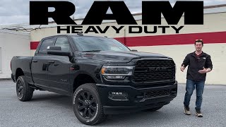 The NEW Ram 2500 Big Horn Night Edition Is A Sleek Heavy Duty Truck [upl. by Prentiss227]