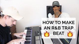 How I make an RampB Trap beat in Logic Pro X [upl. by Drain555]