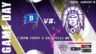 BBB Hallsville Indians vs Boonville Pirates 011924 Broadcast 0455 [upl. by Etka291]