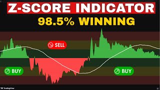 The Best ZScore Indicator for TradingviewBeats all indicators with 985 Winning [upl. by Malin589]