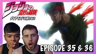 BITES THE DUST  KIRA BECOMES ULTIMATE  JJBA Diamond Is Unbreakable Episode 3536 REACTION [upl. by Zetnahs94]