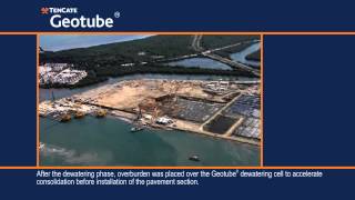 TenCate Geotube® Project Profile Embraport Brazil [upl. by Tuppeny605]