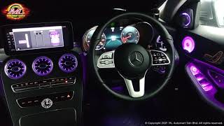 Mercedes Benz C Class W205 FL Ambient Light [upl. by Locke]