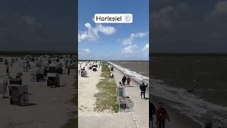 Harlesiel an der Nordsee  Stürmische Flut [upl. by Mendelsohn]