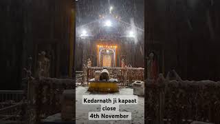 Kpaat closing ceremony of Kedarnath ki🙏🙏viralreels [upl. by Margarita]