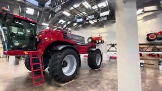 13333 foot boom unfolded in a dealership showroom Horsch Leeb 6300 [upl. by Hurst352]