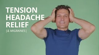 Tension Headache Relief  Stress amp Migraine Headaches too [upl. by Daegal]