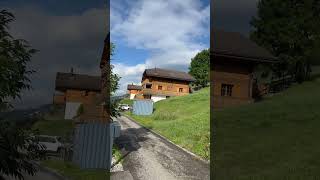 Charming Chalets and Scenic Views in Charmey Switzerland 🏞️ swissnature travel mountains [upl. by Kalvin]