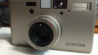 Contax T3 first look and impressions [upl. by Leahcim889]