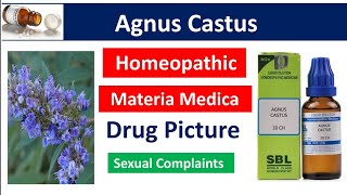 Agnus Castus Homeopathic Medicine  Drug Picture  Materia Medica [upl. by Marcile]