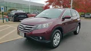 2014 Honda CRV EX Schaumburg IL 250130A [upl. by Nnyleve]