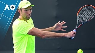 Karlovic v Whittington match highlights 2R  Australian Open 2017 [upl. by Anirbus]