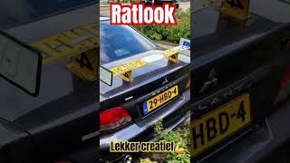 KENTEKEN SPOILER💪 automobile ratlook mitsubishi creative ratstyle jdmcars albertikupper nl [upl. by Allicsirp]