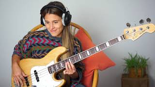 Kinga Głyk  It Gets Funkier IV  Vulfpeck  bass cover [upl. by D'Arcy]